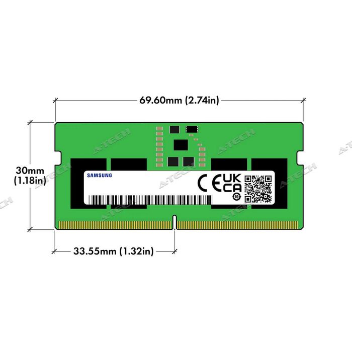 DDR5 Samsung 8GB 4800MHz [1x8gb) / (2x8gb)