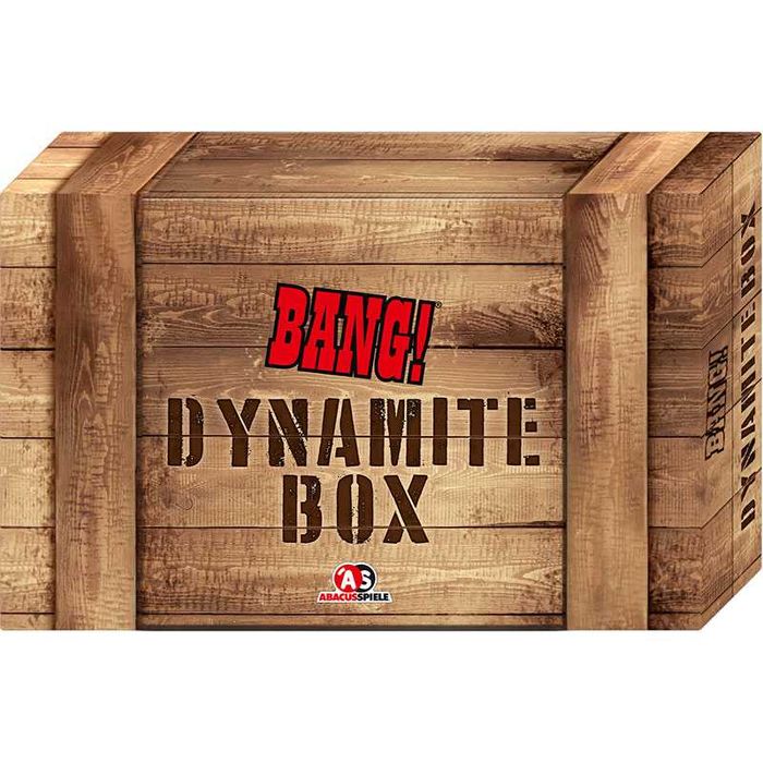Bang skrzynia dynamitu Dynamite Box Gra Karciana 3-8 graczy niemiecka
