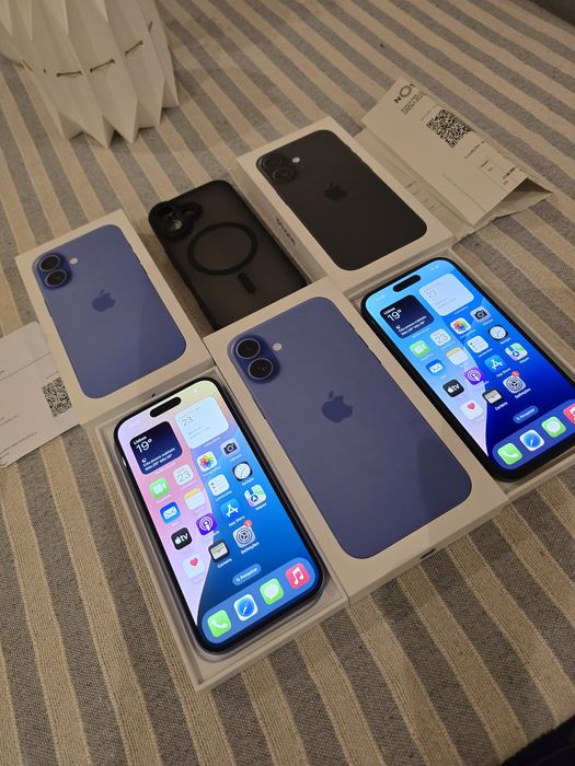 iPhone 16 Plus 256GB, 128GB e 16e c/NOVO. Troca/retoma.Fatura,garantia