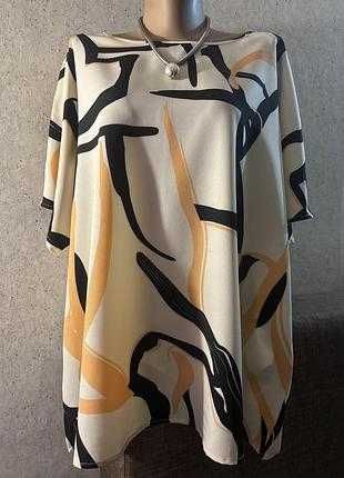 Блузки батал,оверсайз, великі розміри 68 в новому стані