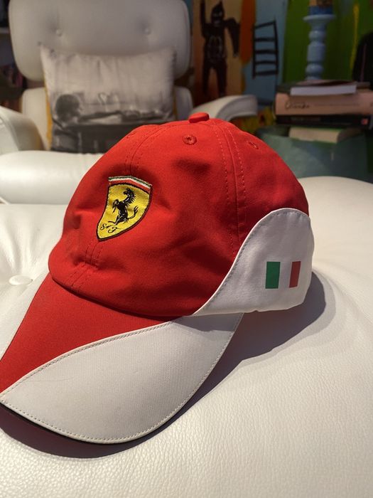 Czapka baseballówka Ferrari dla dzieci