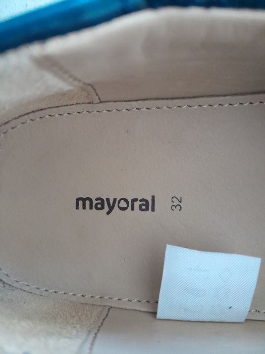 Buty mayoral 32 granatowe skorzane