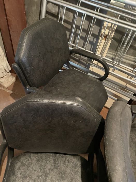 6 Cadeiras de cabeleireiro como novas