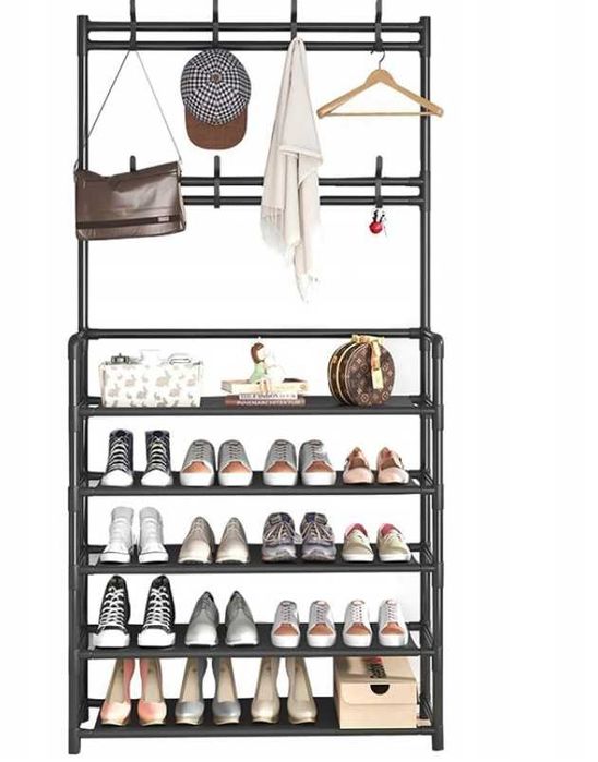 Wieszak stojący regał 5 poziomów