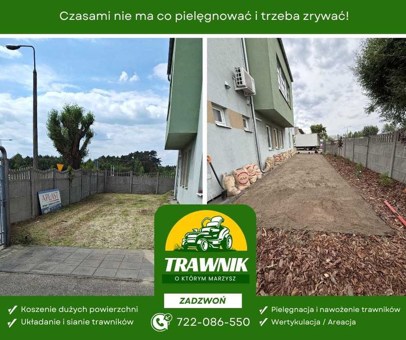 Pielęgnacja trawnika: aeracja, wertykulacja, przycinanie krzewów