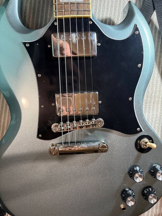 Електрогітара Epiphone SG Standard Pelham Blue + чохол