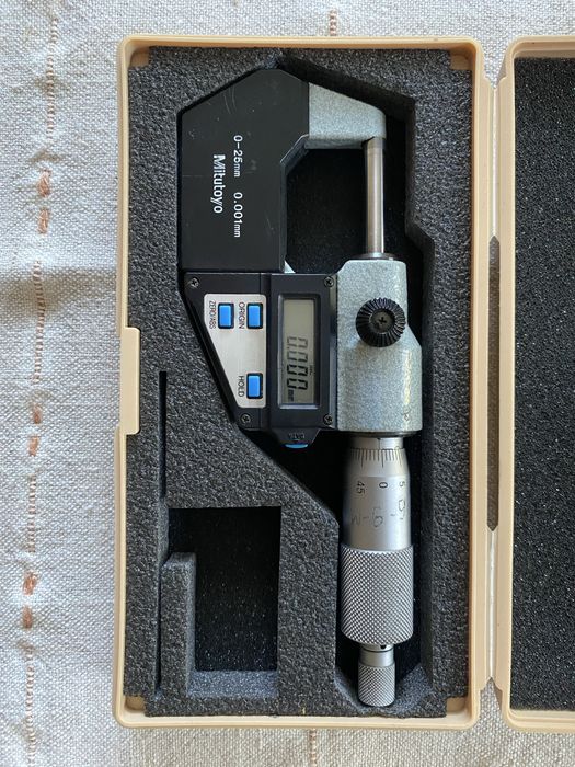 Mikrometr cyfrowy Mitutoyo 0-25 mm / 0,001 mm 293-521