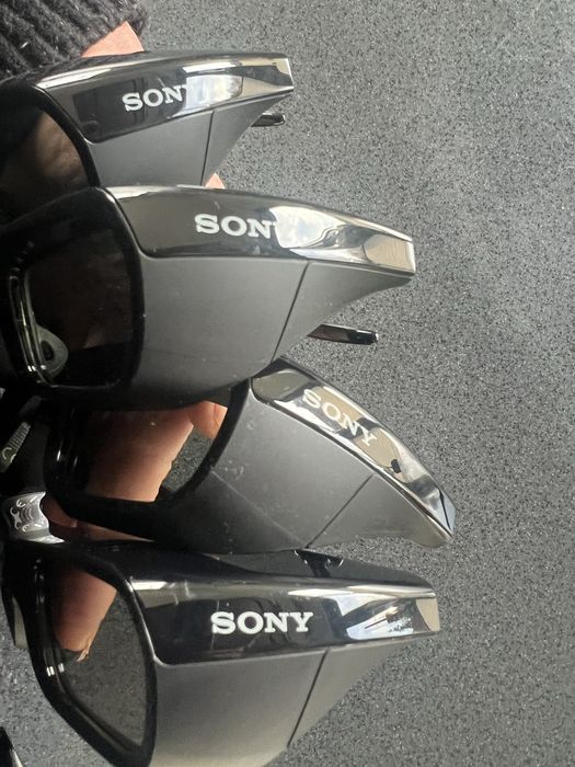 Okulary trojwymiarowe Sony 4 pary