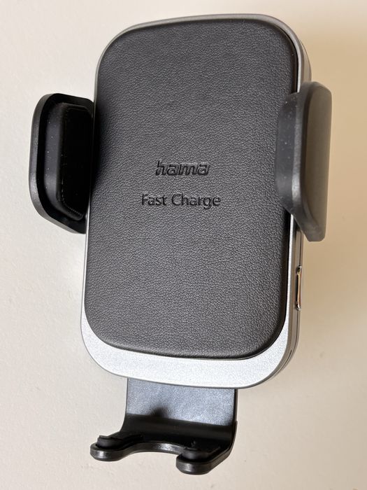 Uchwyt na telefon do samochofu Hama jak nowy. Indukcyjne ładowanie