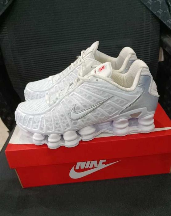 Nike Shox TL, Białe .40