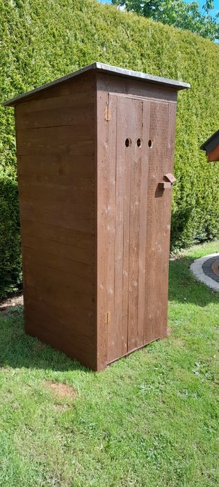 Toaleta drewniana wc Budowa