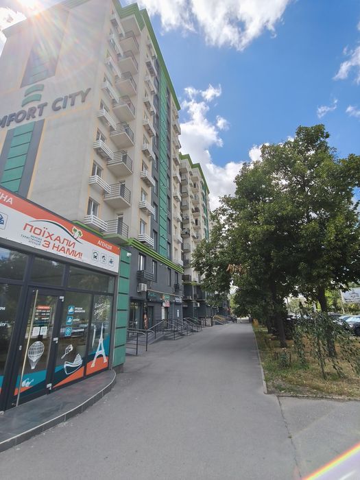 1к.квартира в ЖК Comfort City. Бородінський мкрн.