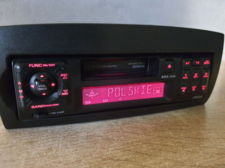 Radio samochodowe Clarion FIAT SEICENTO Klasyk Kaseta / PU-1573A  retro 60669382