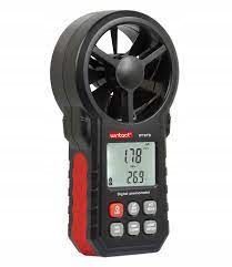 Anemometr Wiatromierz Miernik Wiatru Temp Prędkości Powietrza BT APP