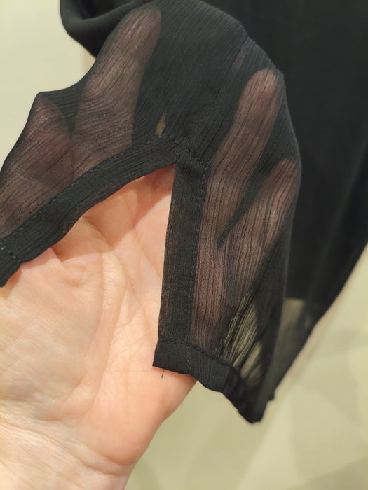 Nowa elegancka czarna bluzka roz. 52