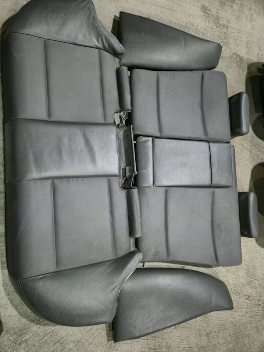 Fotele Skóra BMW e46 sedan podgrzewane boczki  komplet