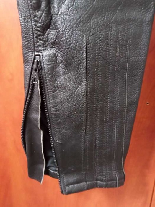 Spodnie skórzane