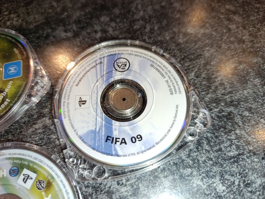 Zestaw 5 Gier na PSP dla dzieci. Cena za komplet