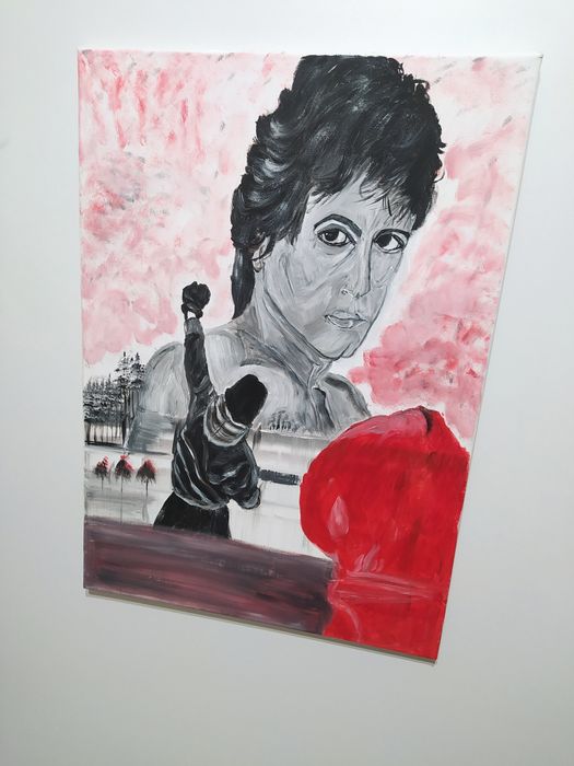 Obraz na płótnie 50x70 Sylvester Stallone