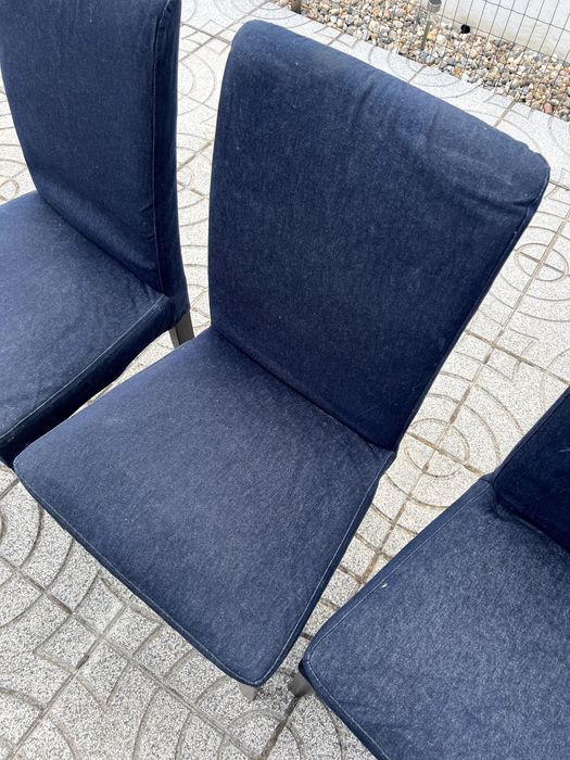 4 cadeiras Henriksdal (IKEA) com capas extra