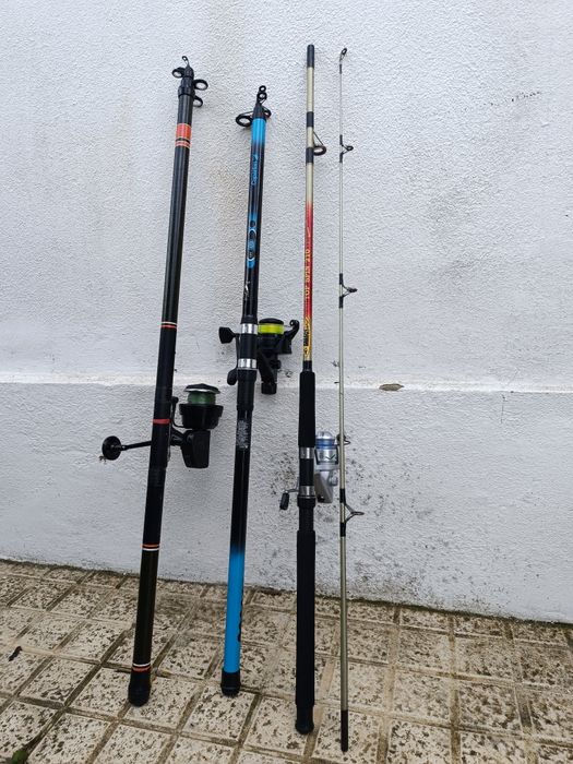 3 Canas de pesca