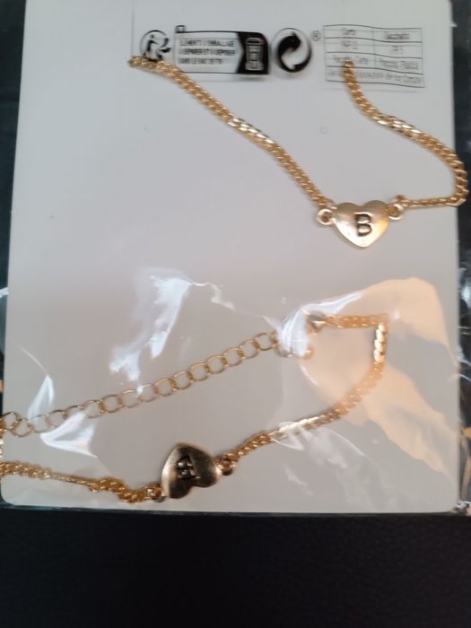 Zestaw biżuterii wisiorek i bransoletka