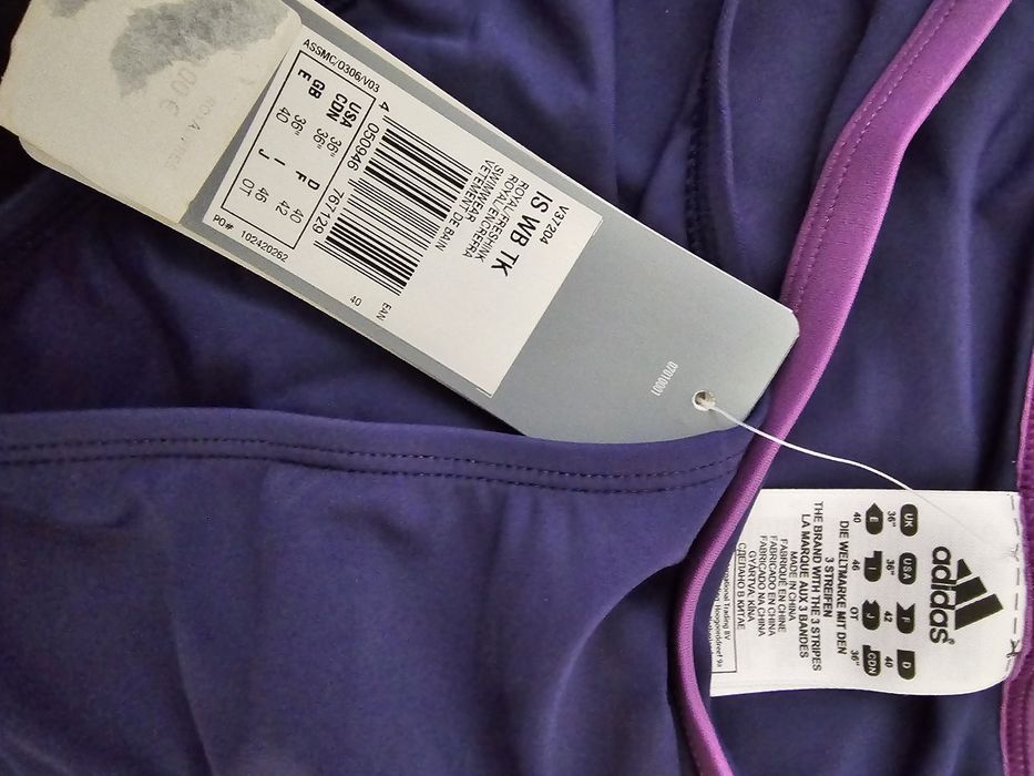 Biquini natação mulher Adidas novo a estrear