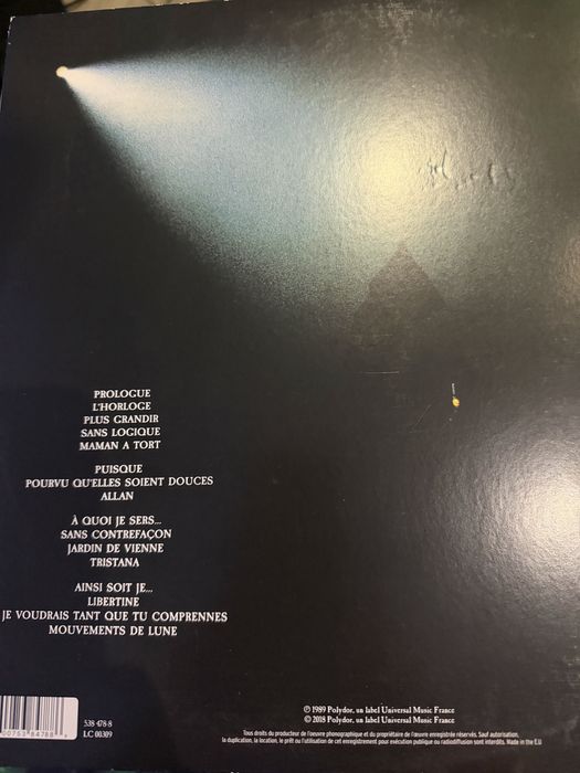 Mylene Farmer - En Concert - 2 LP