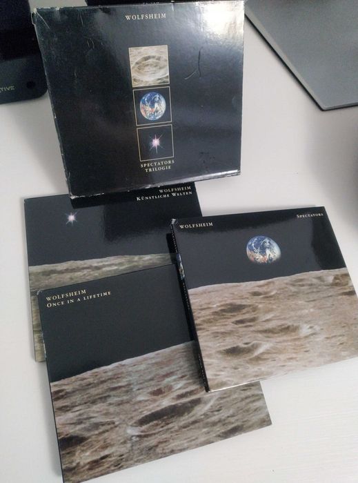 Wolfsheim "Spectators Trilogie" Box 3 CD, b. rzadki
