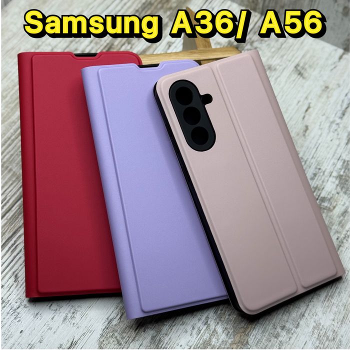 Чехол книжка Fibra на Samsung A36/ A56/ A26 На магните. Чохол