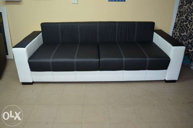 Sofa, kanapa rozkładana SENATOR w prawdziwej, skórze. Producent !!!