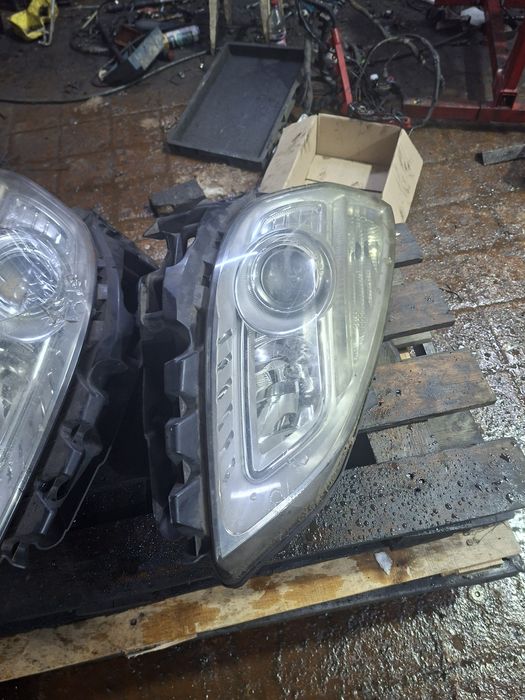 Фари рено сценік 2 з лінзами