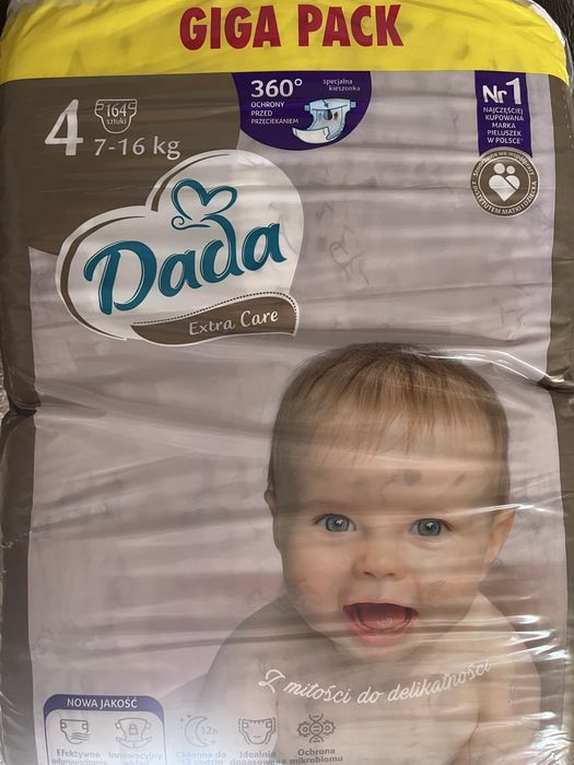 Підгузки, памперси Dada Extra Care JumboBag 3,4,5,6.