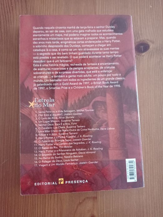 Harry Potter e a pedra filosofal - J. K. Rowling