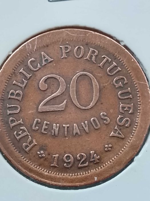 Moeda de 20 centavos de 1924