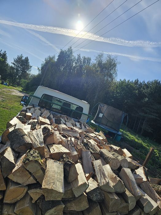 Drewno opałowe cięte rąbane transport gratis