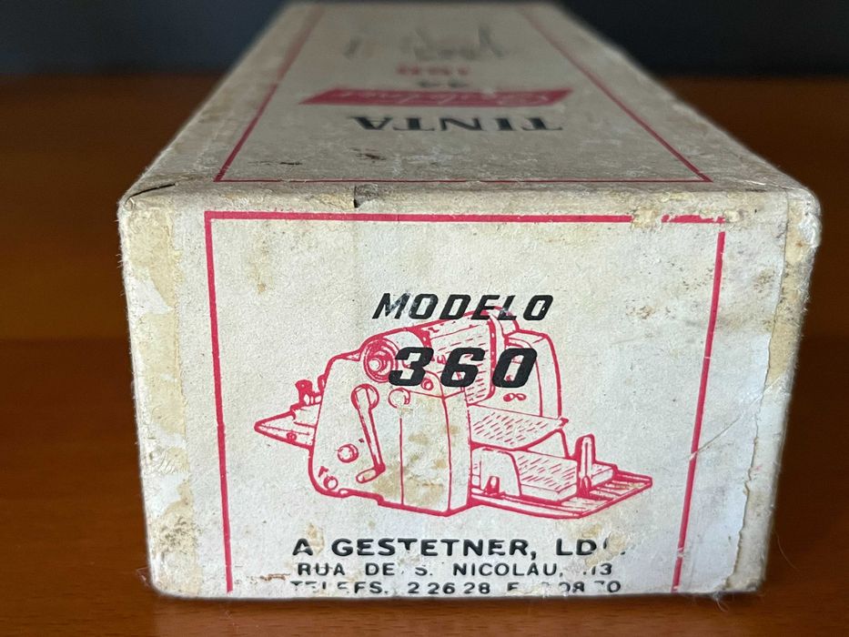 Gestetner Duplicator Empty Ink Box64752381211266122