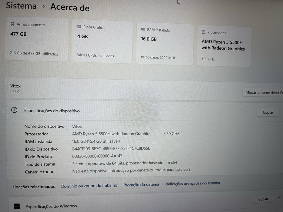 Portatil Lenovo Gaming