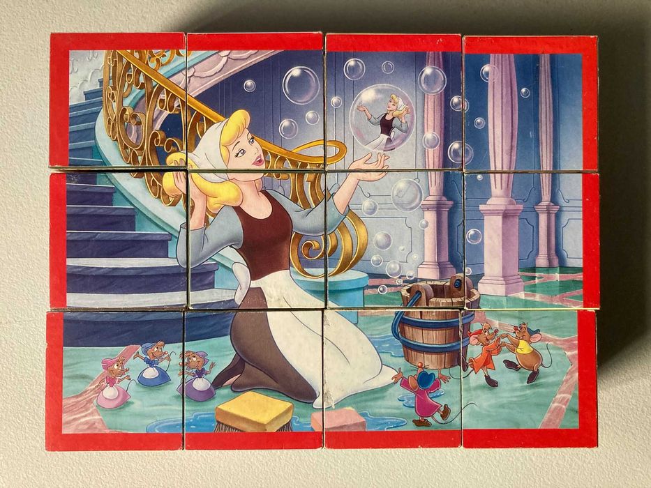 Disney Cinderella Cube Puzzles64741301753218126