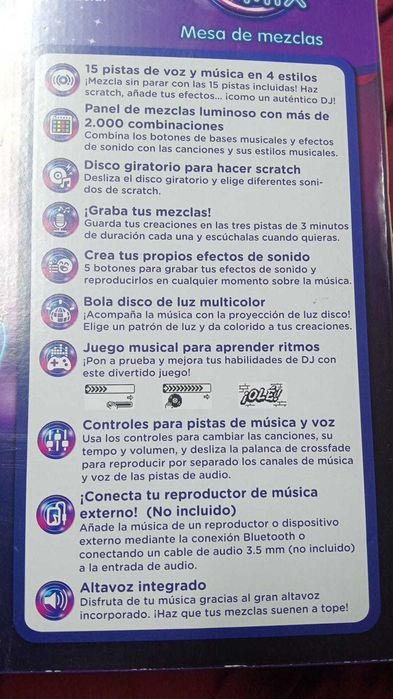 Mesa de Mistura VTech Kidi DJ Mix 10 em 1 – NOVA em Caixa