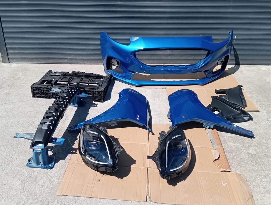 Ford Puma St line Mk2 Zderzak przód, pas przód, błotnik lampy wersja europejska.