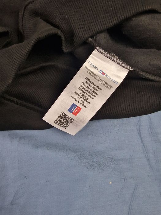 Bluza męska z kapturem Tommy kolory czarna premium M-XXXL
