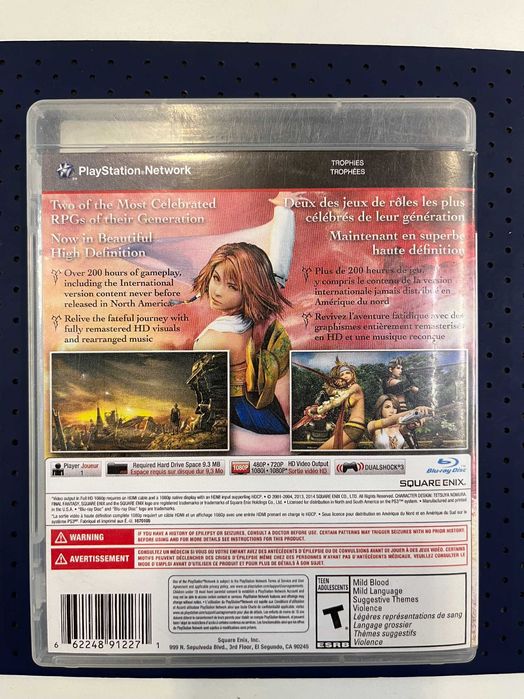 Final Fantasy X/X2 Ps3 Sklep Iława