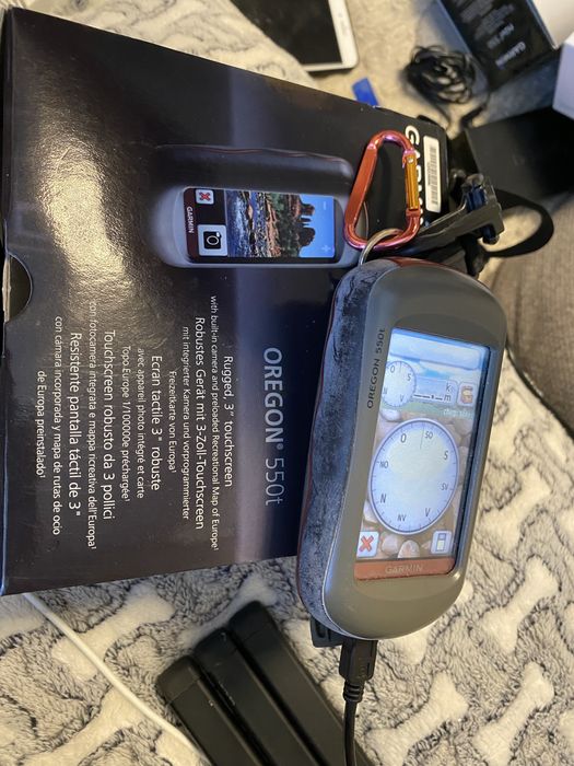 nawigacja turystyczna Garmin Oregon 550t