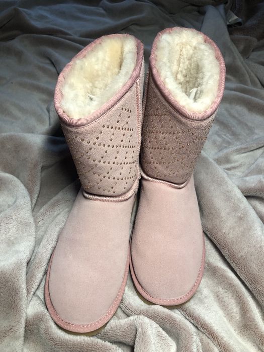 Ugg рожеві с камінцями 39 розмір