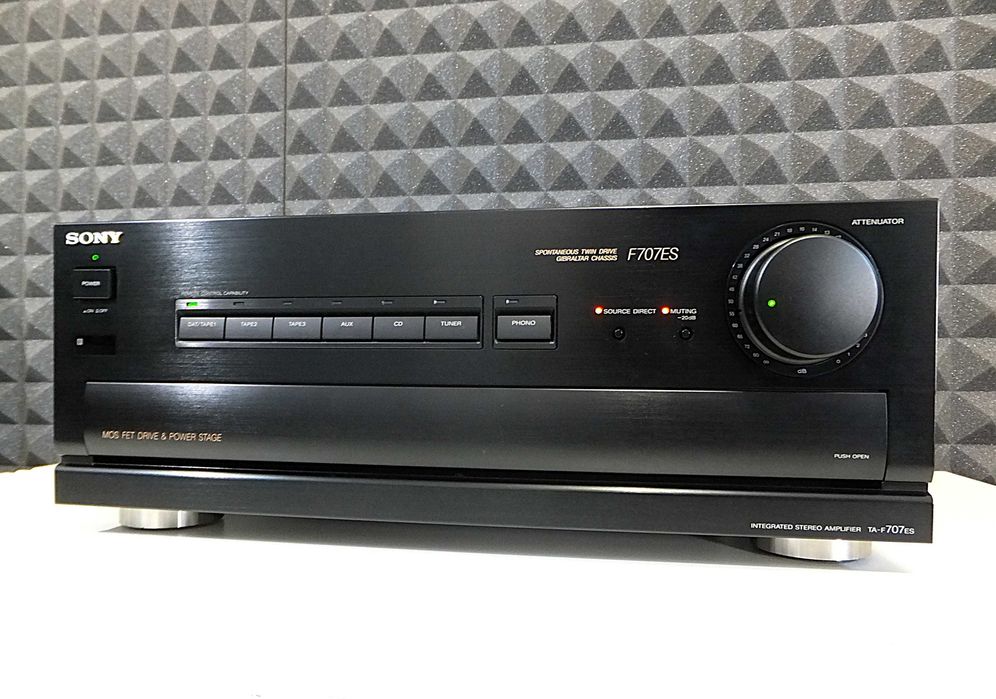 Audiofilski wzmacniacz stereo SONY TA-F707ES / super cena! Wrocław ...