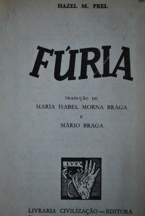 Fúria de Hazel M. Peel (Ano de Edição 1964)
