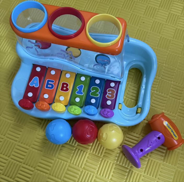 развивающая игрушка ксилофон