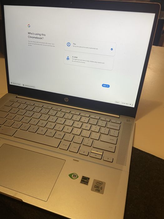 Laptop and printer