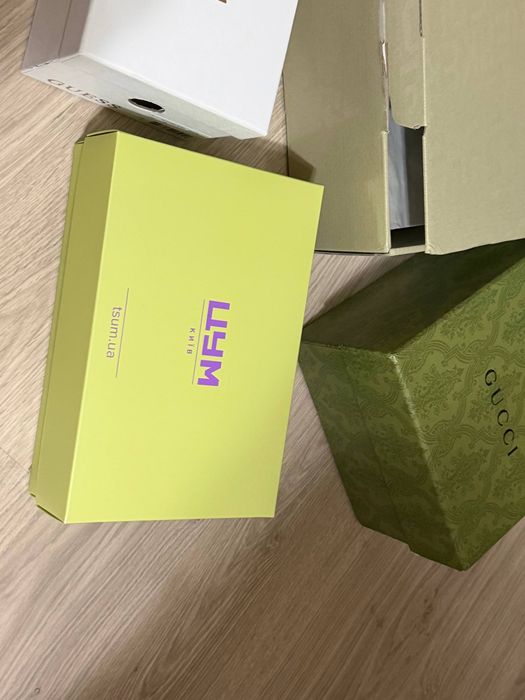 Подарункові коробки golden goose / guess / gucci / ЦУМ